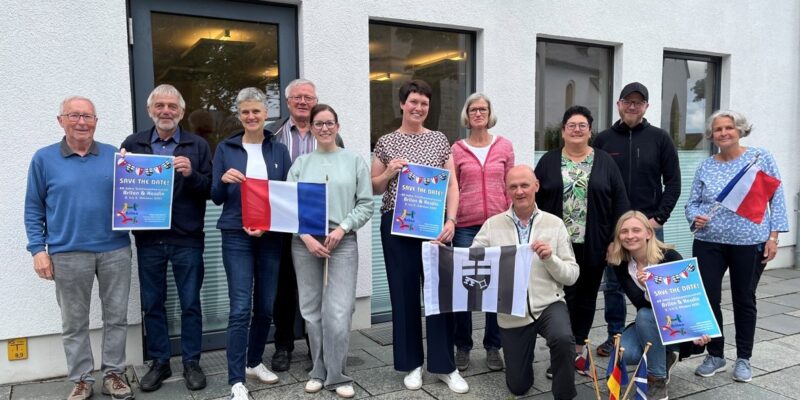 Das Organisationsteam 60 Jahre Freundschaft mit Hesdin-la-Forêt.