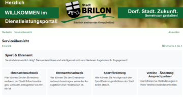 Dienstleistungsportal