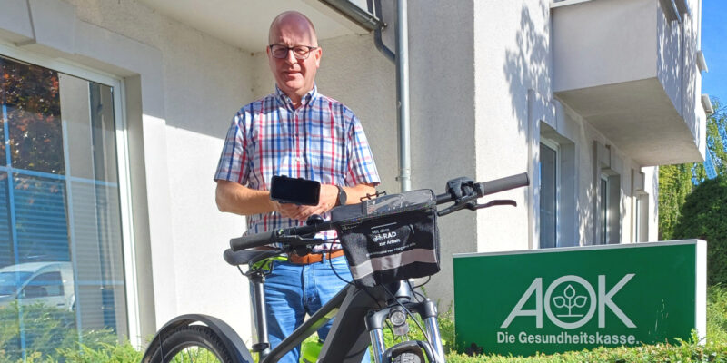 AOK-Kundencenterleiter Uwe Schröder